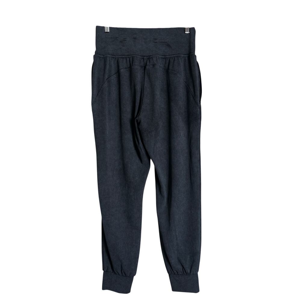 Athleta Salutation Joggers Garment Dyed Gray Soft Lounge Pants L - Picture 5 of 8